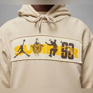 Jordan x UNION x Bephies Beauty Supply Fleece Hoodie FD4244-206 large  NWT